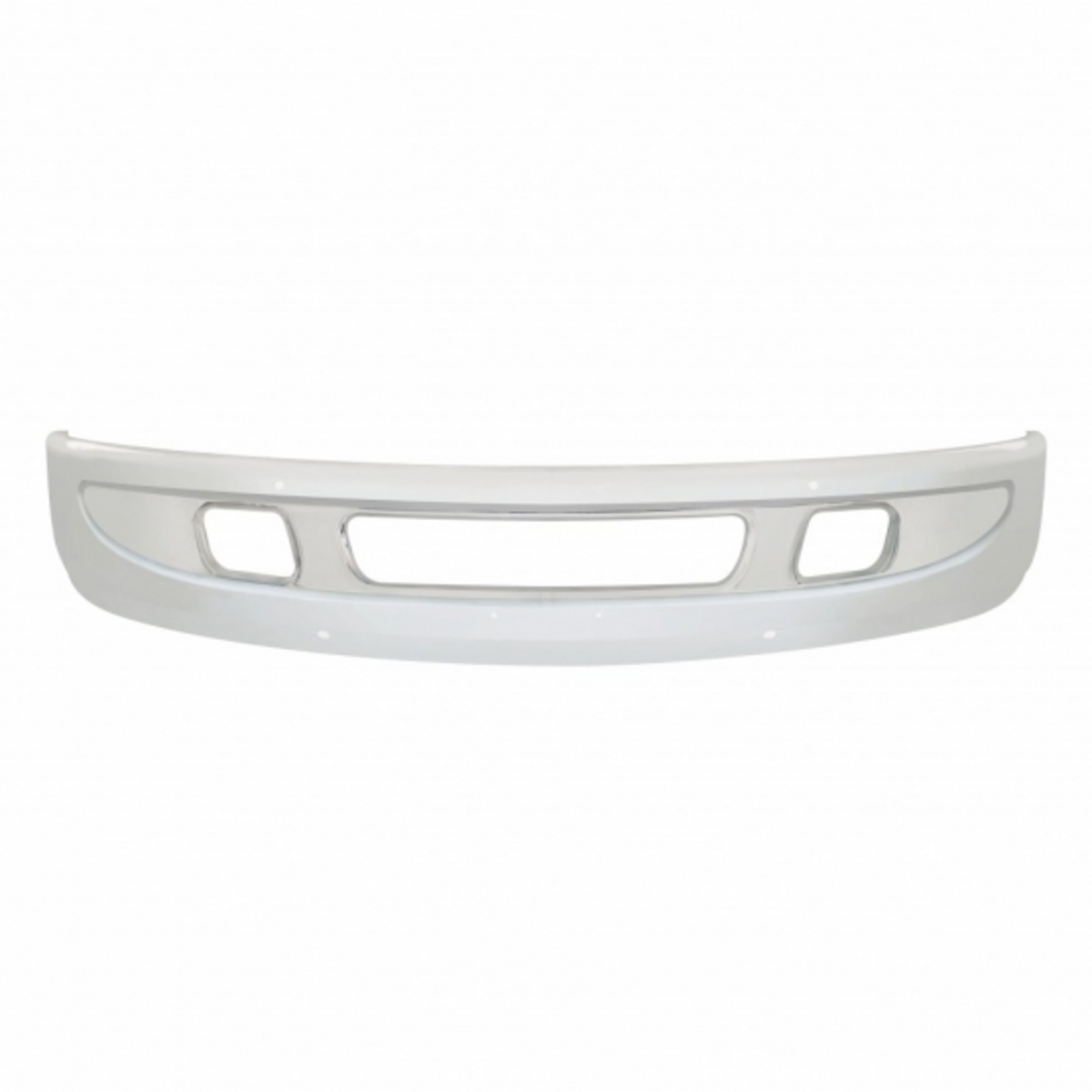 International 2002-2019 Bumper - Small Tow Hole - Chrome