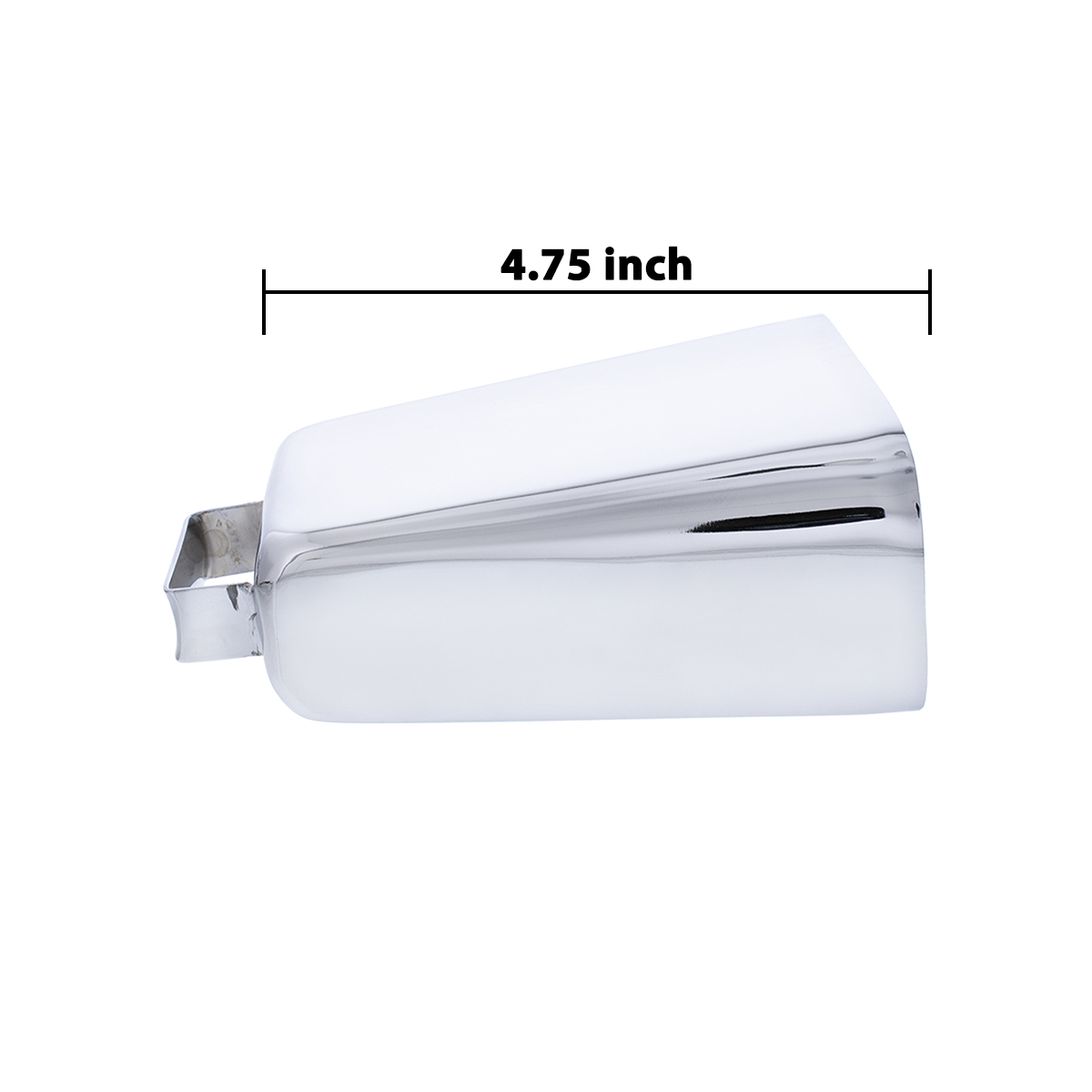 4-3/4" Chrome Cow Bell