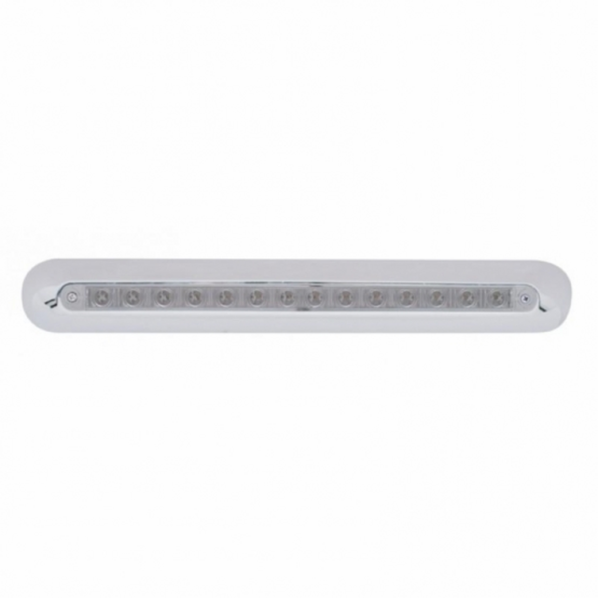 Freightliner 14 LED 12" Mirror Light Bar - Amber LED/Clear Lens