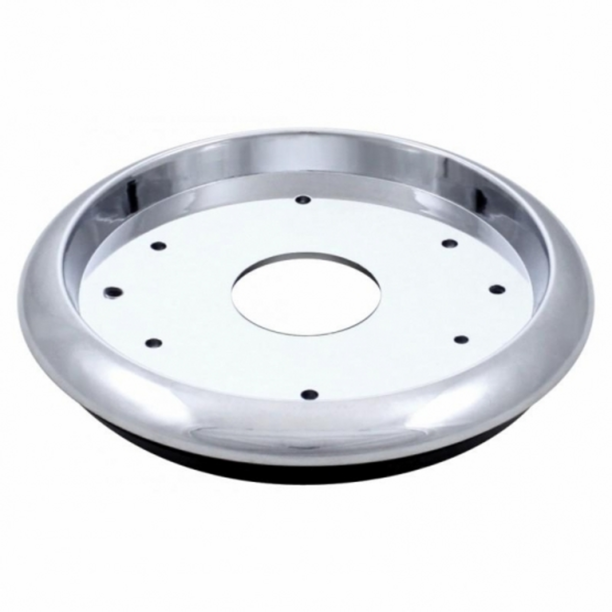 Chrome Front Bumper Light Adapter For Freightliner Columbia (Bulk)