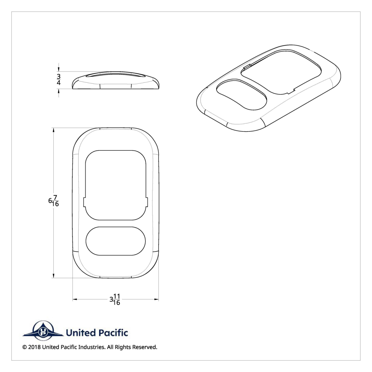 Dome Light Cover For 2006+ Freightliner Columbia And Coronado