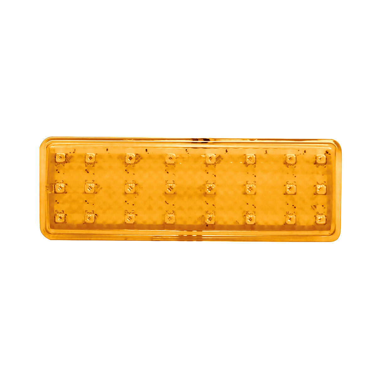 24 Amber LED Turn Signal & Parking Light For 1947-53 Chevy Truck, Amber Lens
