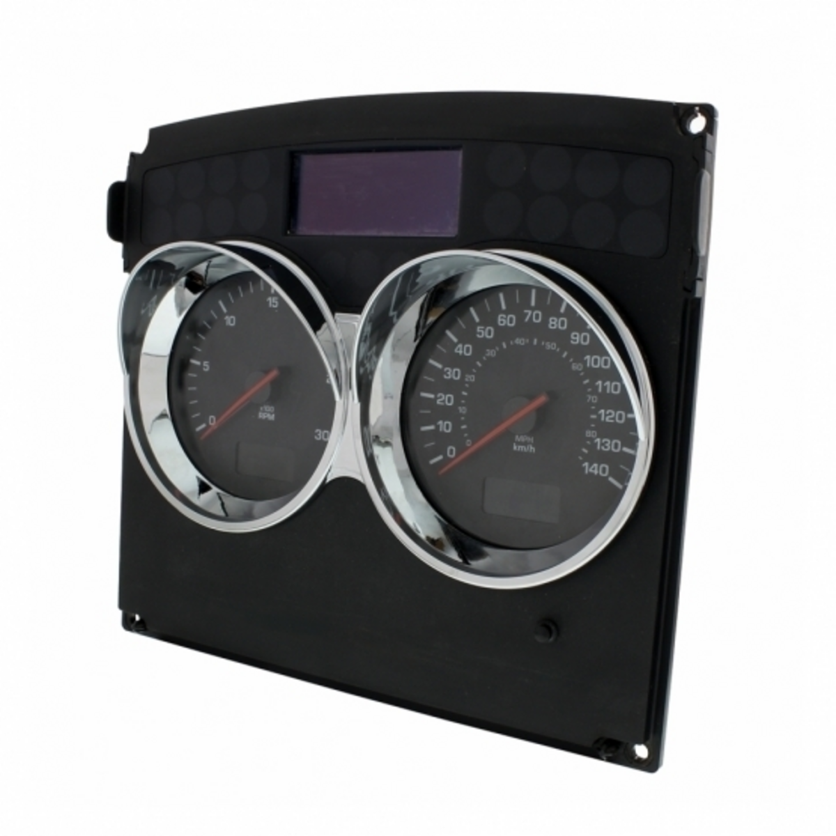 Speed/Tachometer Gauge Cover With Visor For 2006+ Kenworth