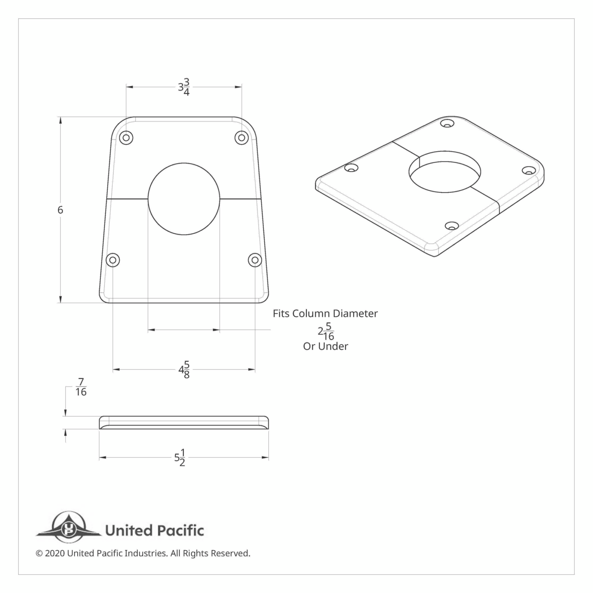 Clear Anodized Billet Aluminum Steering Column Cover For 1966-77 Ford Bronco