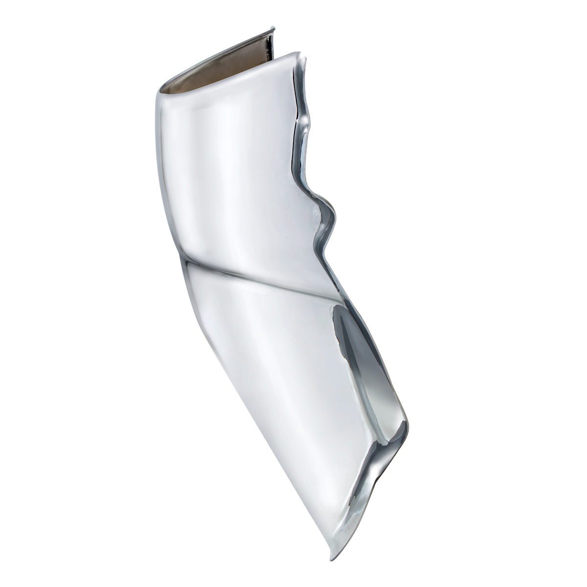 Chrome Plastic Lower Steering Column Cover For Peterbilt 379/378 (1998-2005), 335 (2005-2010), 330 (2000-2010)