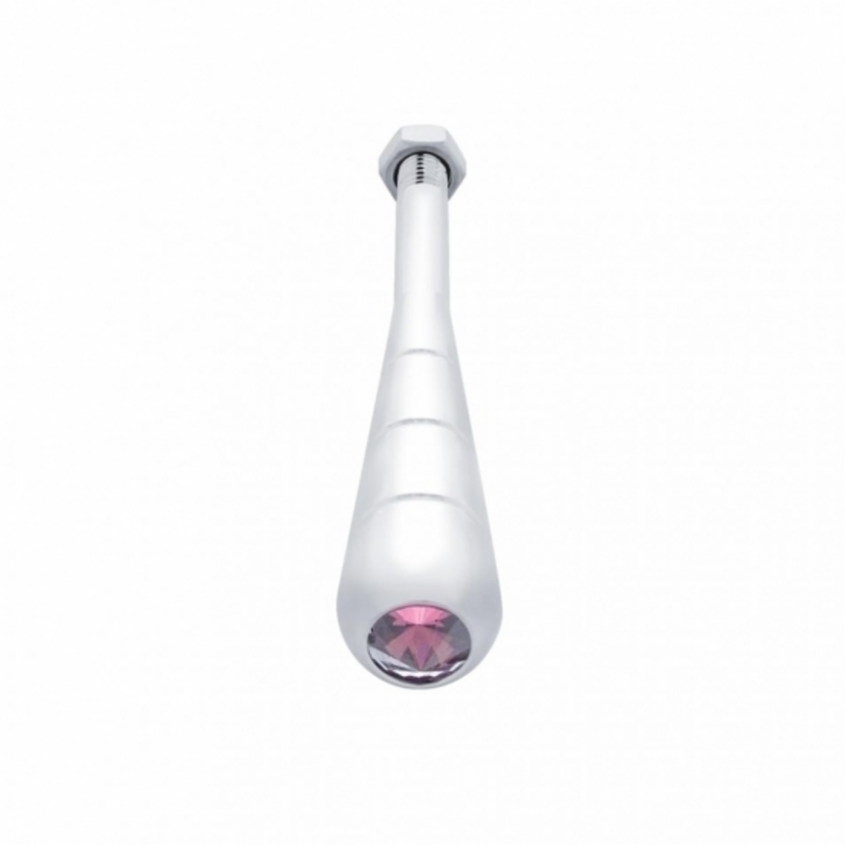 4-3/4" Steering Column Tilt Handle With Purple Crystal