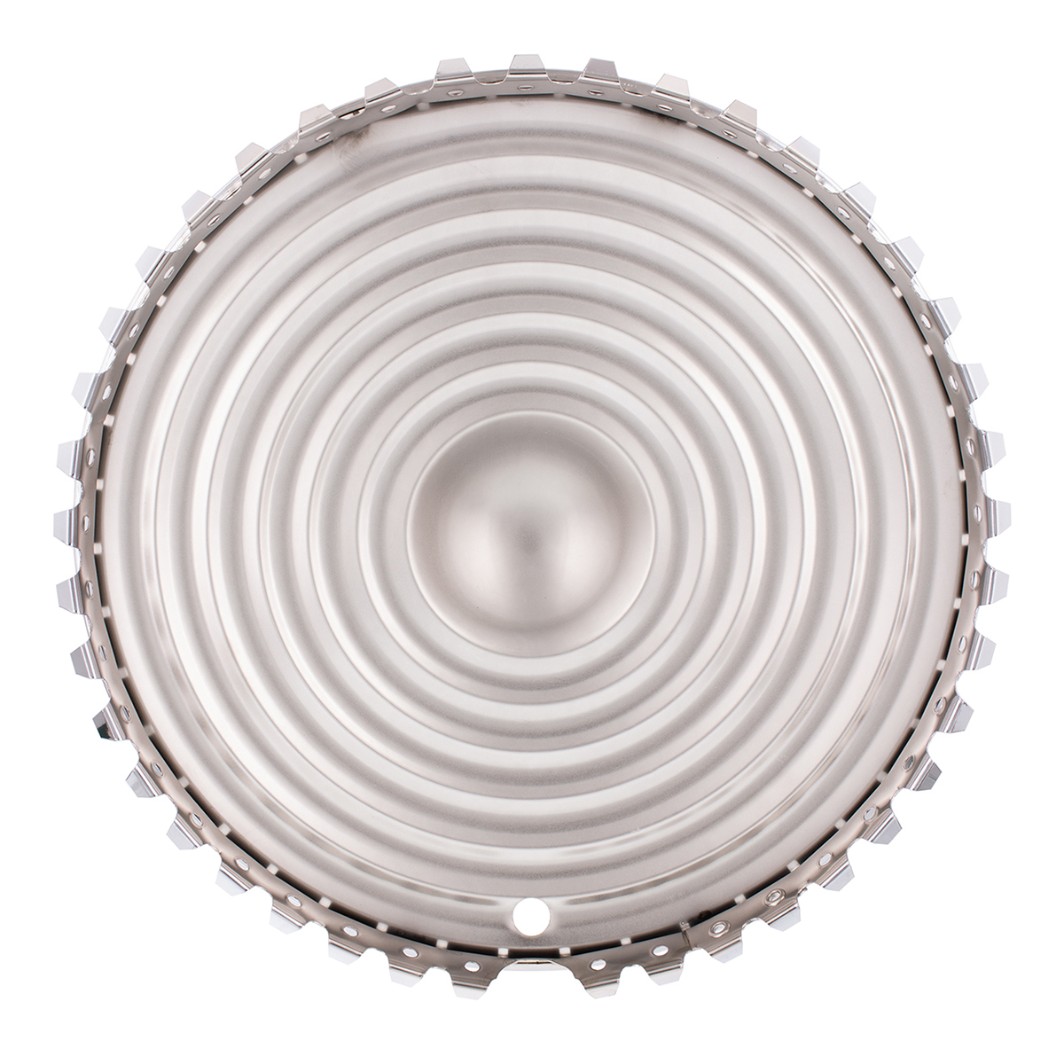 15" Chrome Starburst Hubcaps (4/Set)
