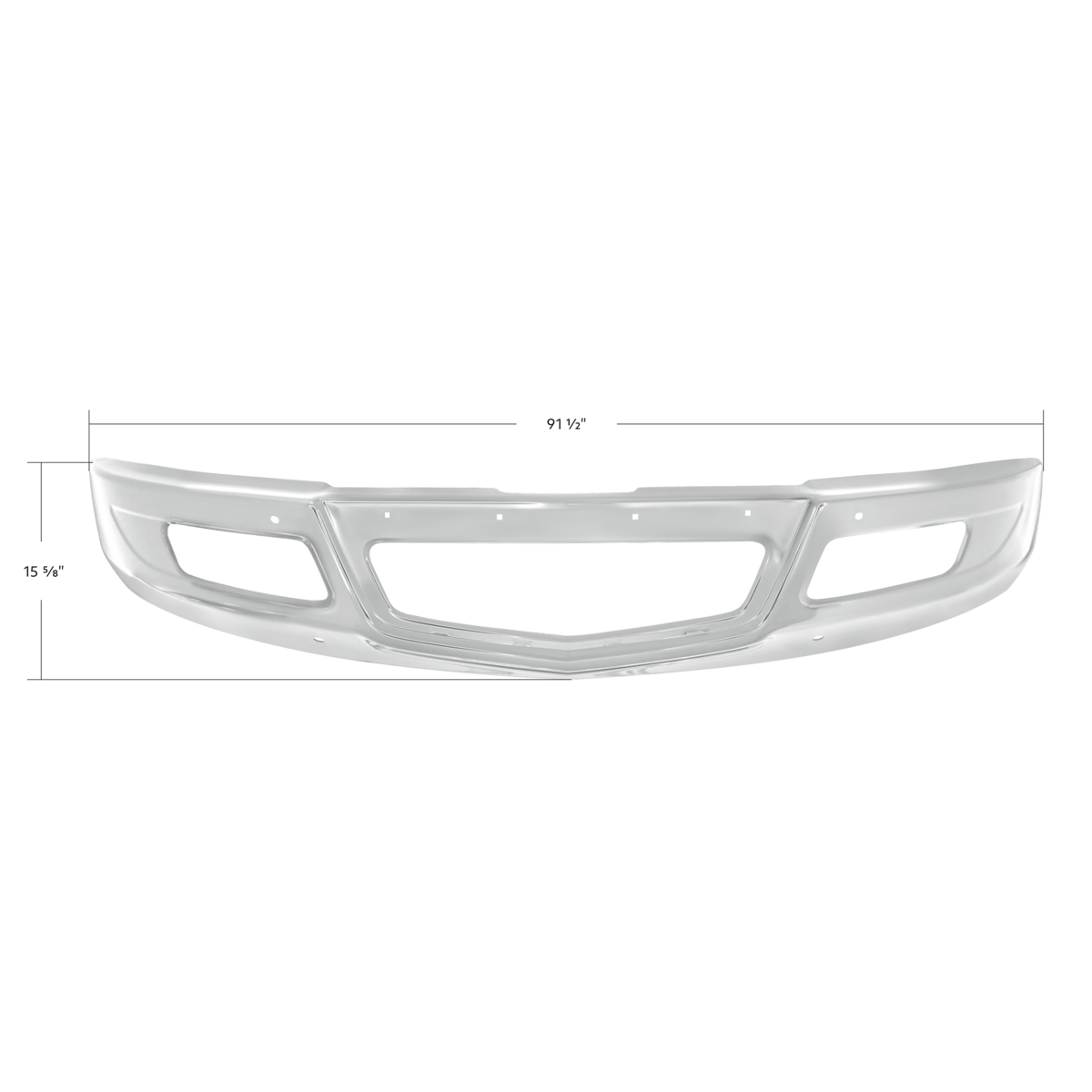 Bumper For 2023-2026 International MV-Chrome