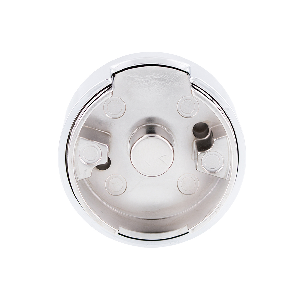 1/2"-13 Thread-On Shift Knob Mounting Adapter For Eaton Fuller Style 13/15/18 Shifter - Chrome (Bulk)