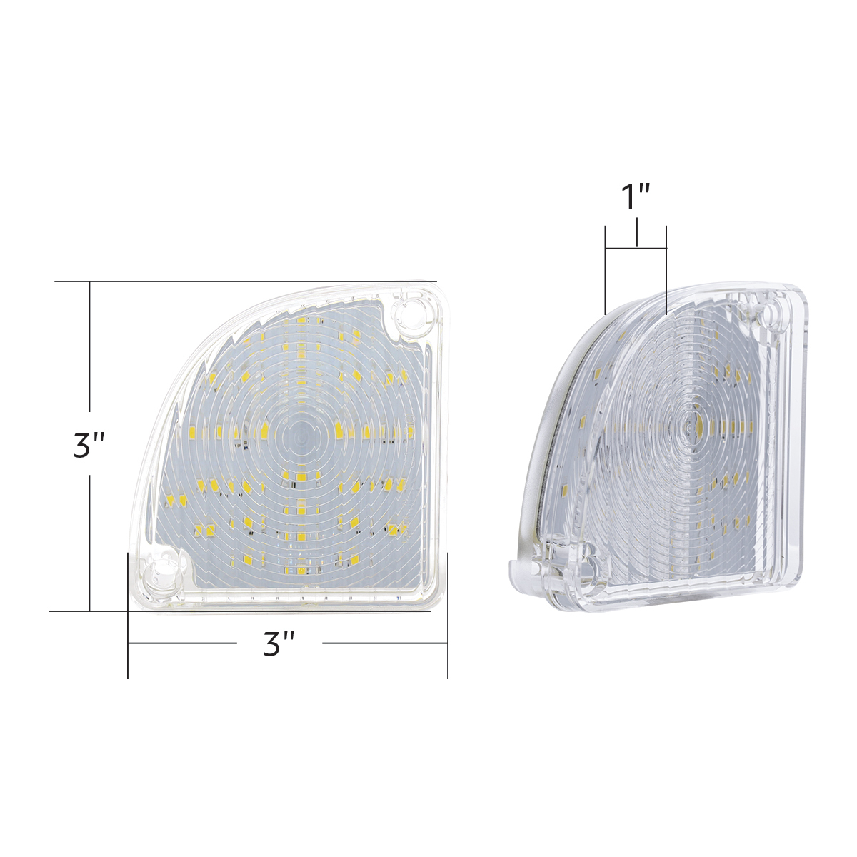 30 LED Backup Light For 1967-72 Chevy & GMC Truck - L/H