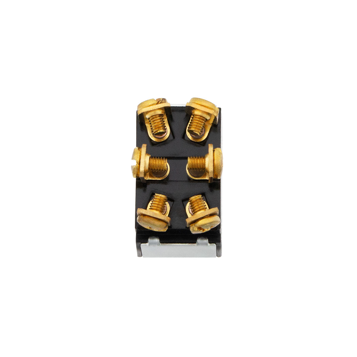 Heavy Duty Toggle w/ 6 Screw Terminals 30 Amp 12V D.P.S.T Mom.On/Off/Mom.On 1 Pc.