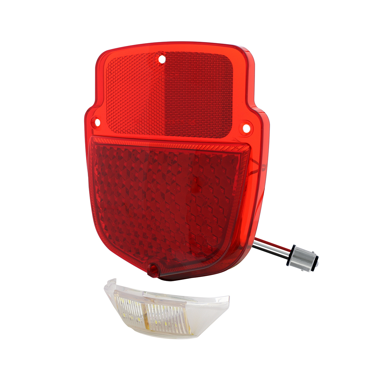 38 LED Tail Light With 12 LED License Plate Light For 1953-56 Ford Truck - L/H