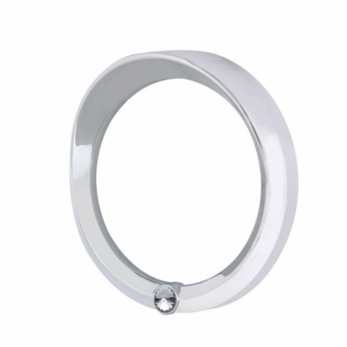 Signature Series Speed/Tachometer Gauge Cover With Visor For 2006+ Peterbilt -Clear Crystal