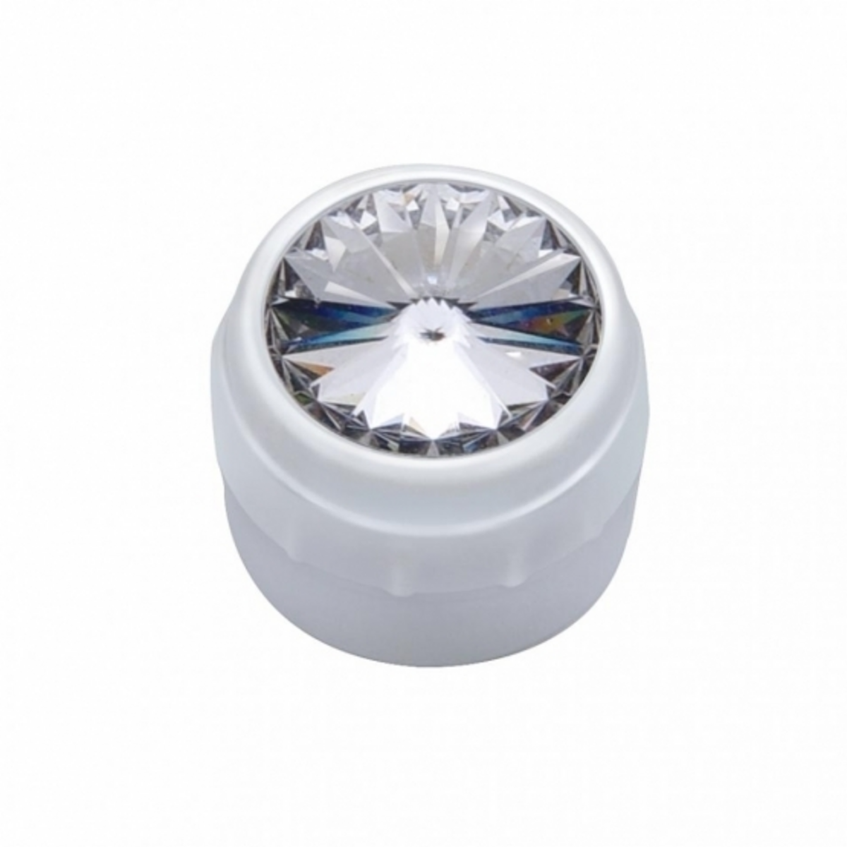 Delphi Radio Knob With Clear Crystal