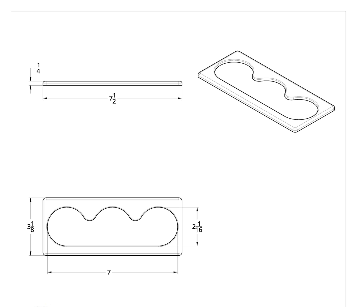 Chrome A/C Control Cover For International ProStar (2008-2019), 9900/9400/9200 (2000-2010)