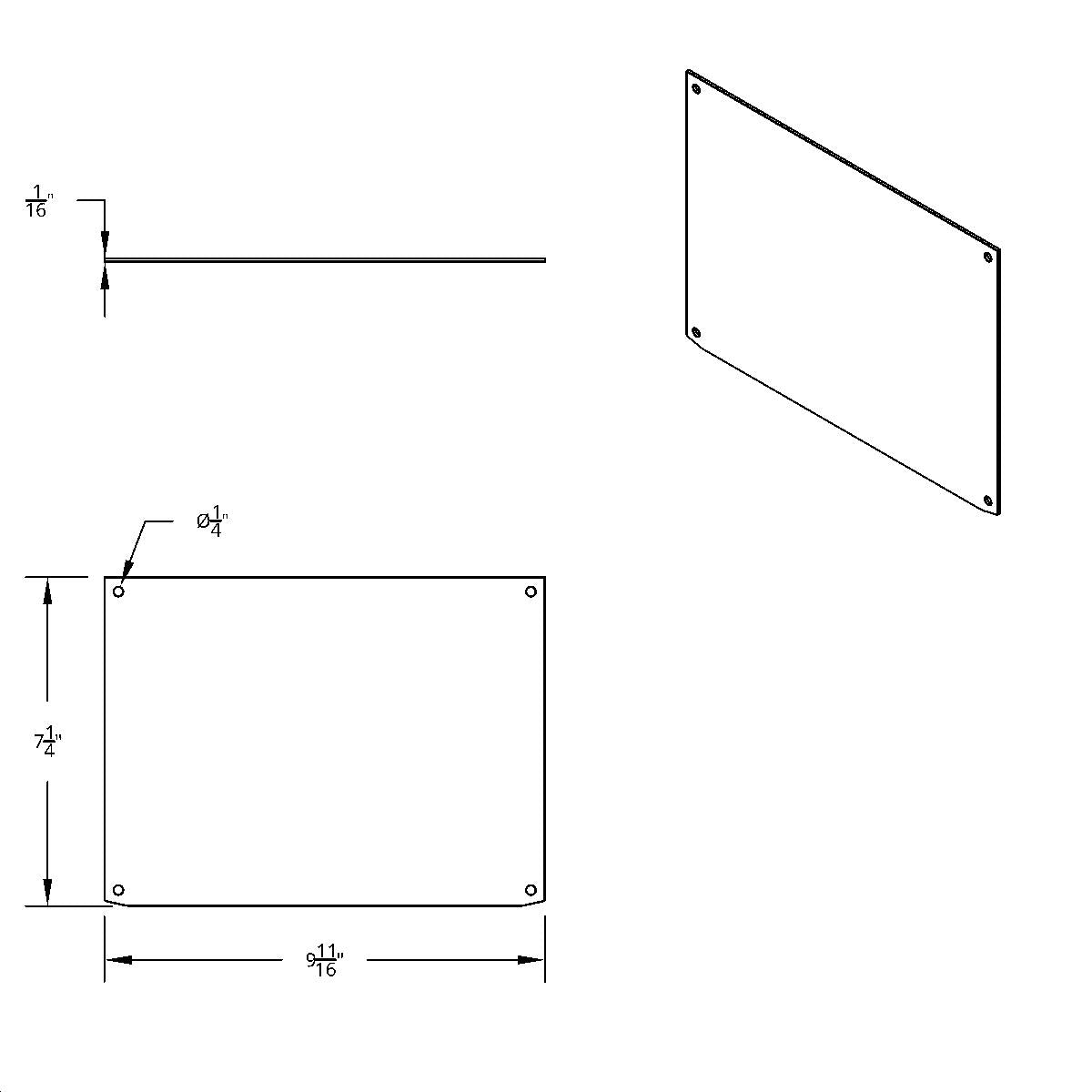 Stainless Steel Dash Blank for 2018-2026 Freightliner Cascadia