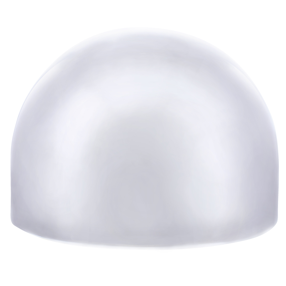 8-1/4" Chrome Full Moon Rear Hubcap
