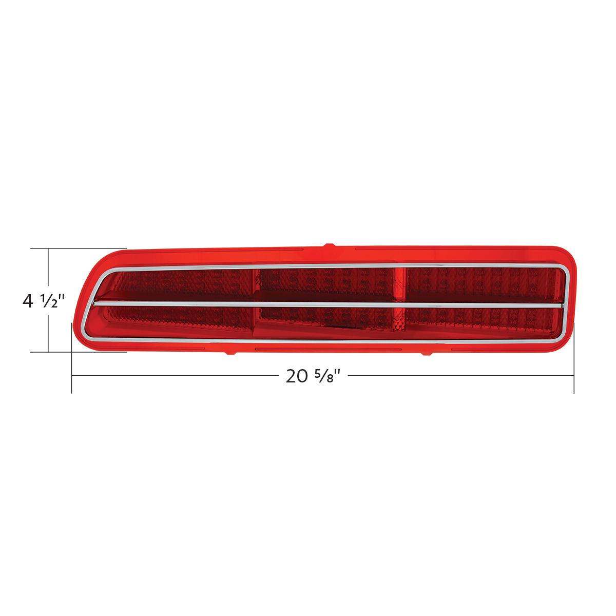 84 LED Sequential Tail Light For 1969 Chevrolet Camaro - L/H