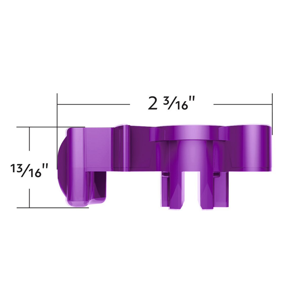 Candy Color Plastic Splitter Button For Eaton Fuller 13 Speed Shifter-Candy Purple