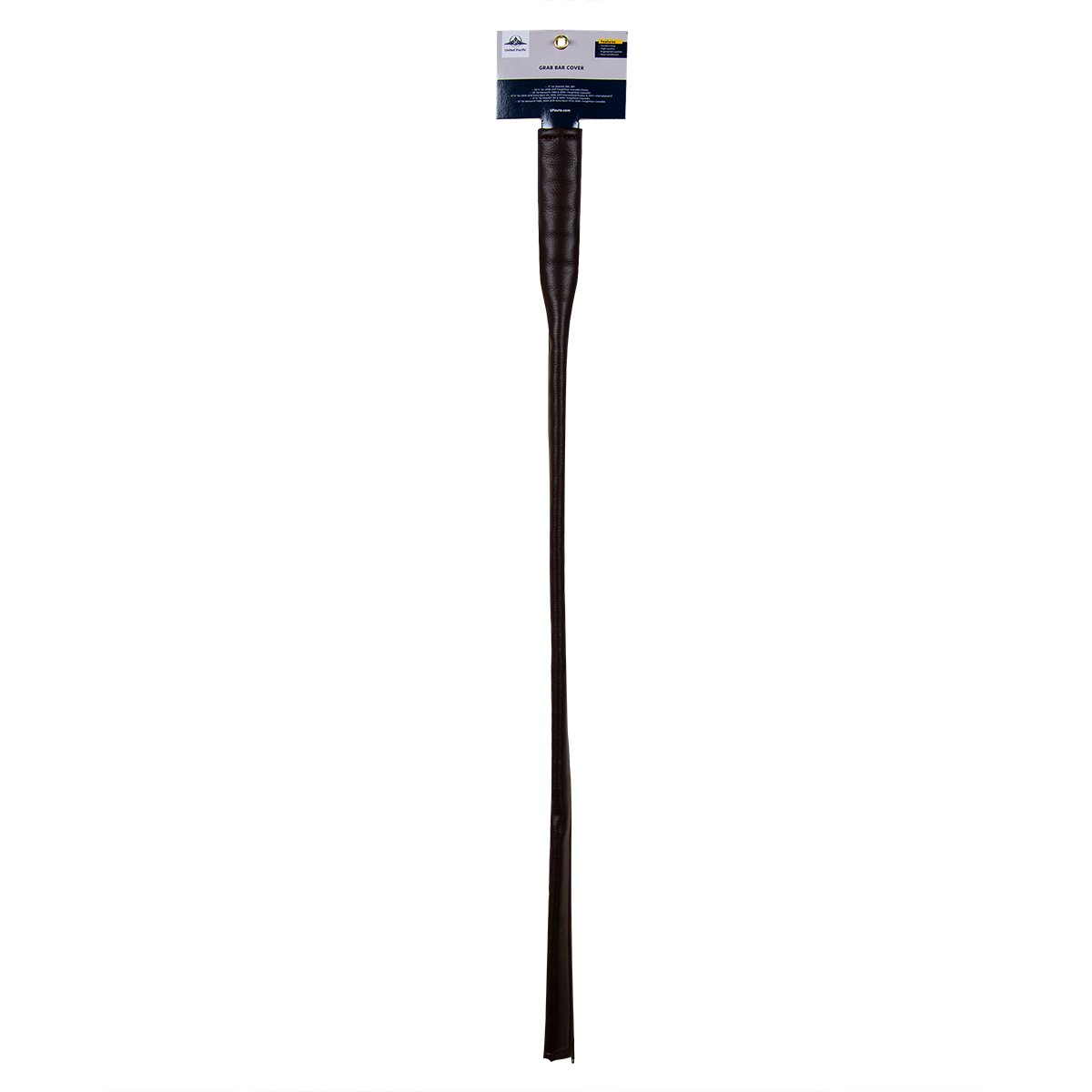 35" Driver Assist Grab Bar Cover - Brown Engineered Leather