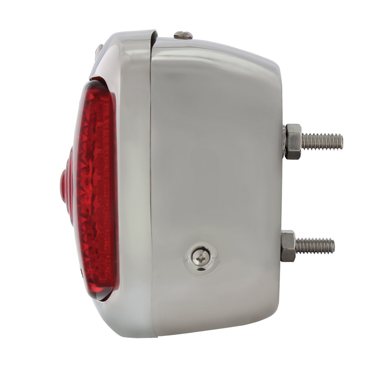 27 LED Sequential Tail Light Assembly With SS Housing For 1940-53 Chevy & GMC Truck - R/H