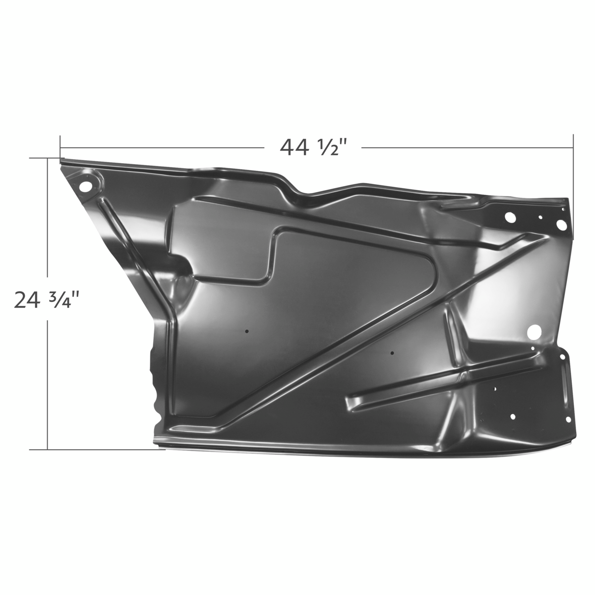 Inner Fender For 1958-1959 Chevrolet & GMC Truck - R/H