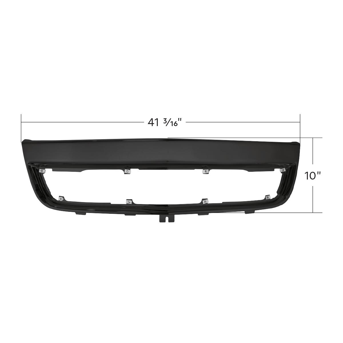 Bumper Trim For 2018-2026 International LT-Black