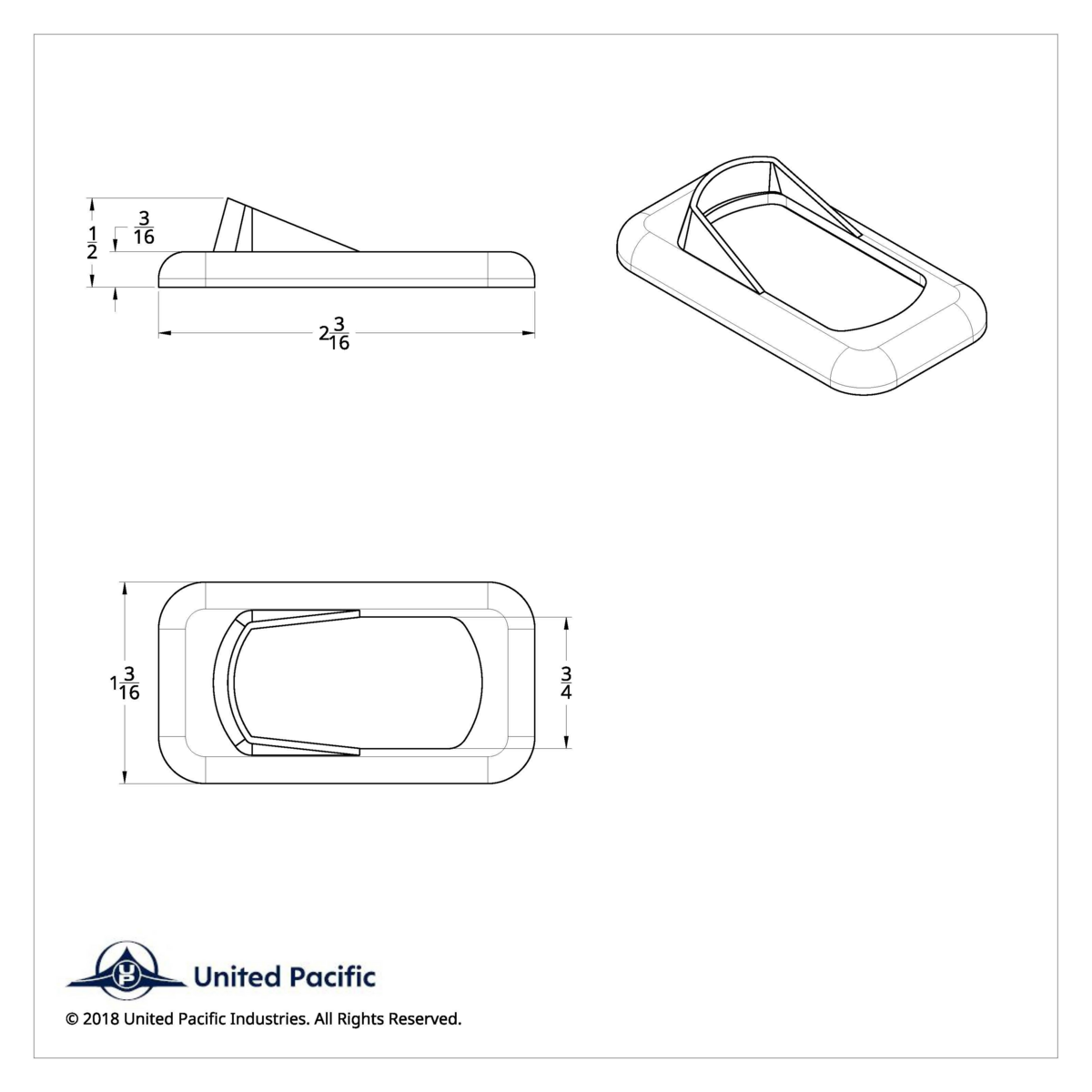 Chrome Plastic Rocker Switch Bezel With Switch Guard (Bulk)