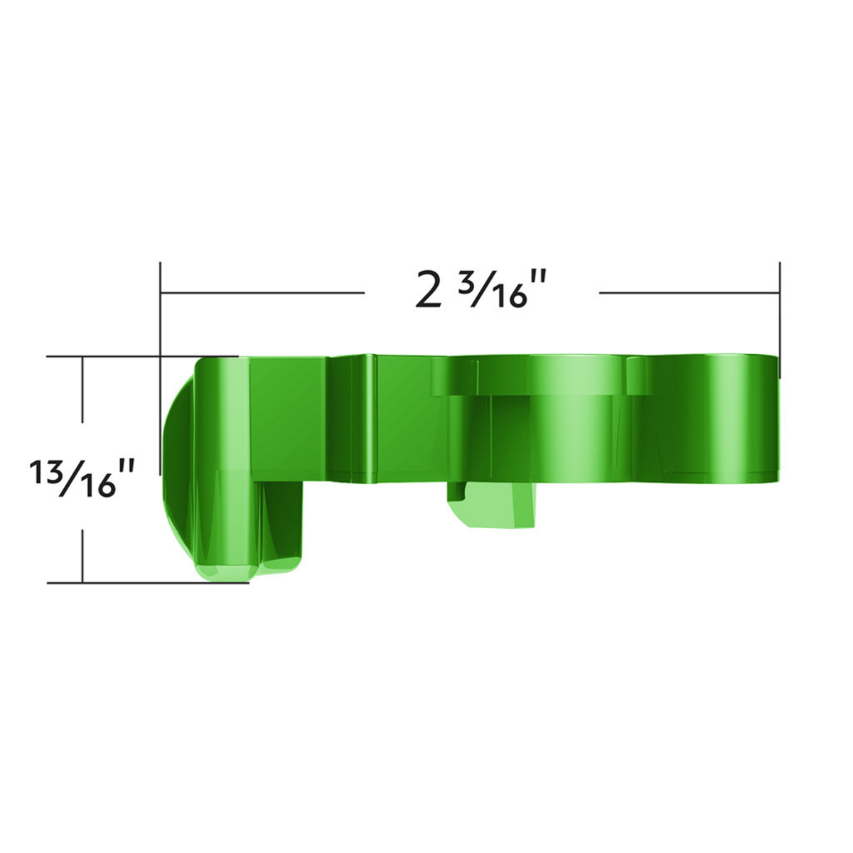 Candy Color Plastic Splitter Button For Eaton Fuller 15 Speed Shifter-Emerald Green