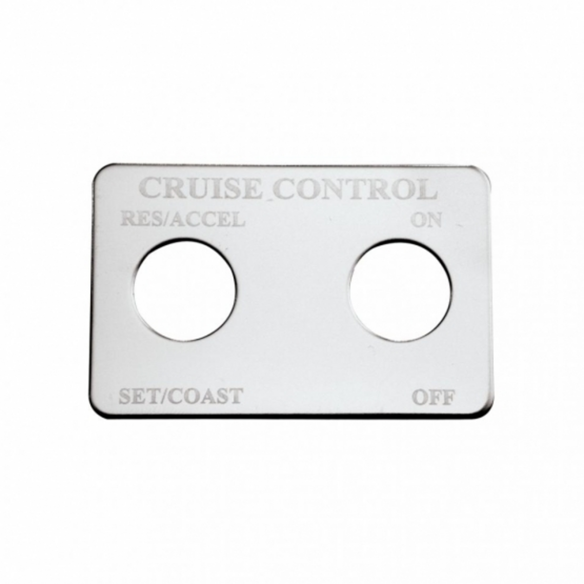 Switch Plate For Freightliner - Cruise Control (2 Switches)