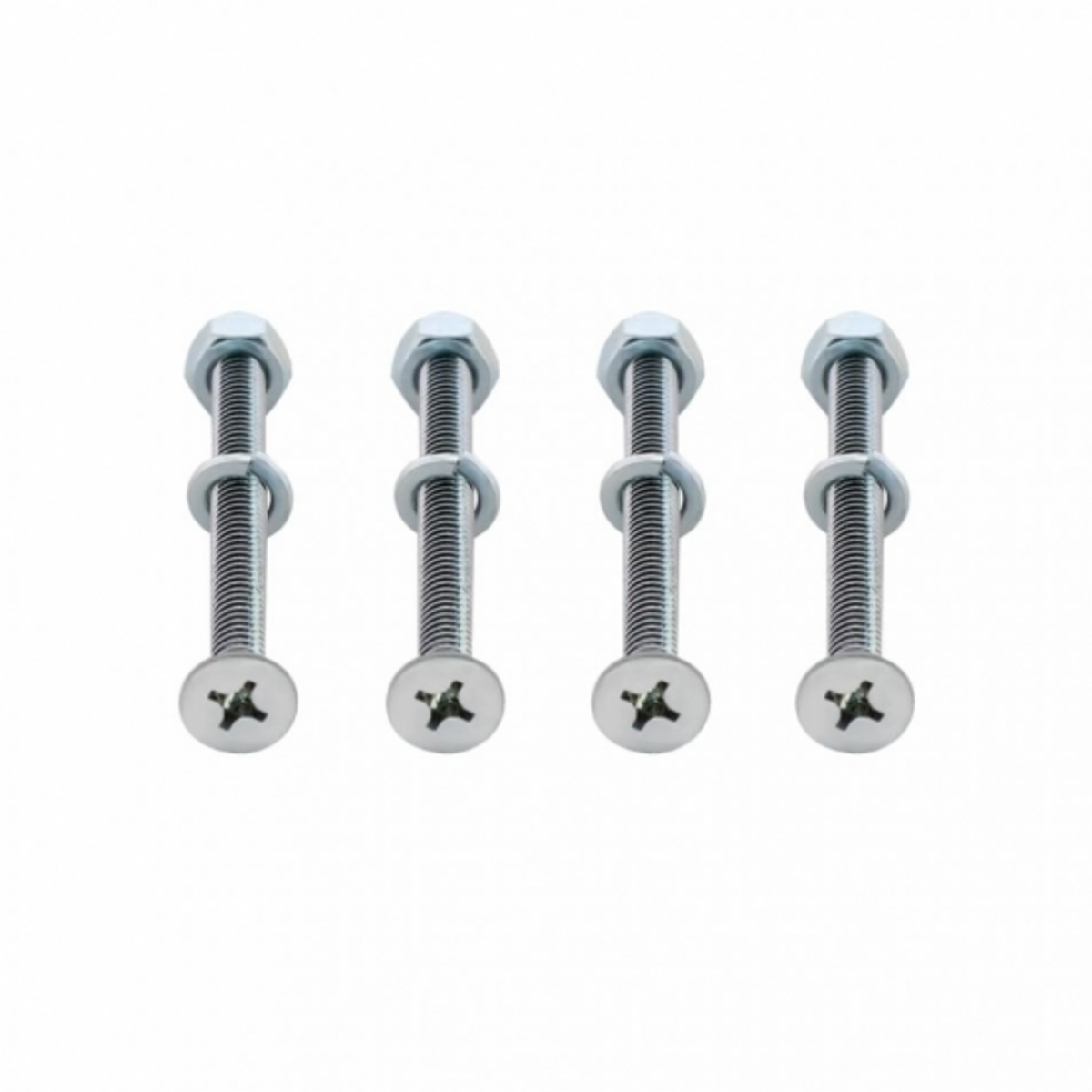 Chrome Floor Stand Mounting Hardware Only (4-Pack)