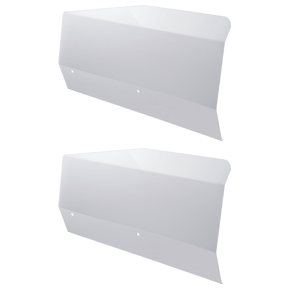 Stainless Steel Front Fender Guards For 1988-2007 Peterbilt 379/378