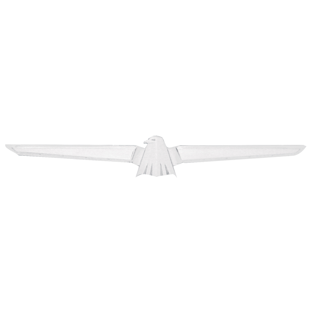 Chrome Thunderbird Tail Light Emblem For 1964 Ford Thunderbird