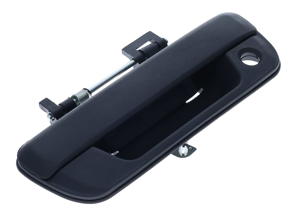 Tailgate Handle Tailgate Plastic, Metal Texture Black for 2004-2014 Chevrolet Colorado; 2004-2014 GMC Canyon; 2012-2026 Chevrolet Utility; 2002-2008 Chevrolet Tornado; 2003-2010 Chevrolet Montana