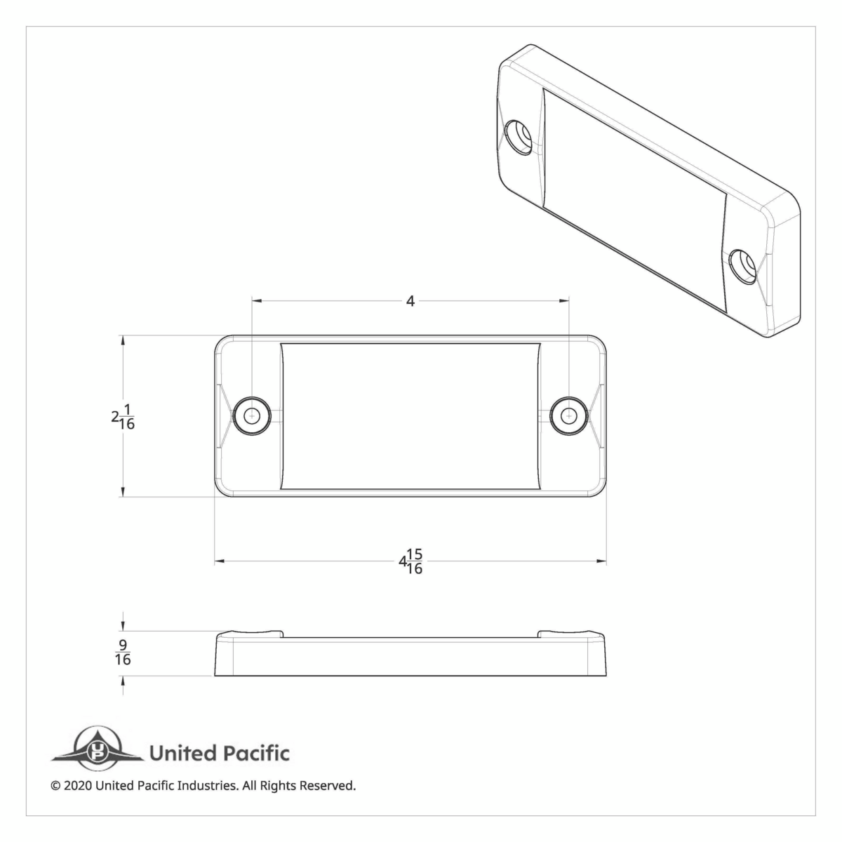 Front LED Side Marker For 1970-77 Ford Bronco - Amber Lens