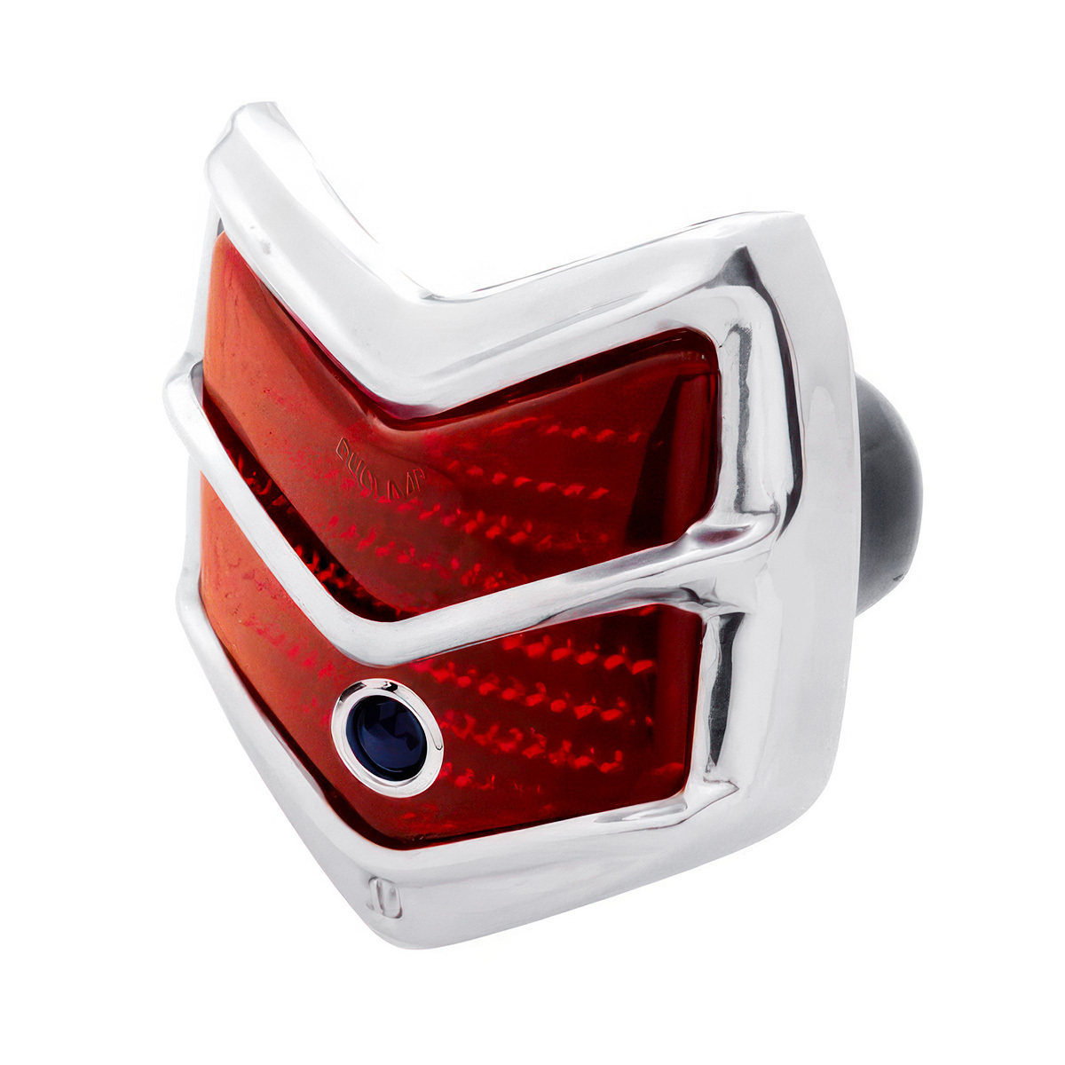 Tail Light Assembly With Blue Dot Lens For 1940 Ford Passenger Car