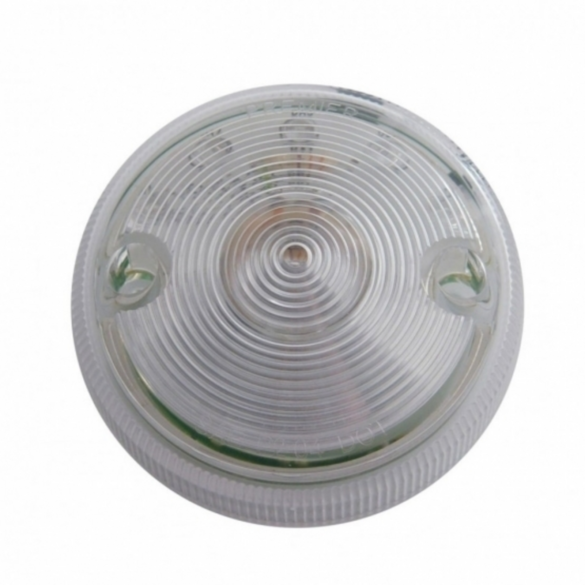 15 LED 3" Dual Function Single Face Light Only - Amber LED/Clear Lens