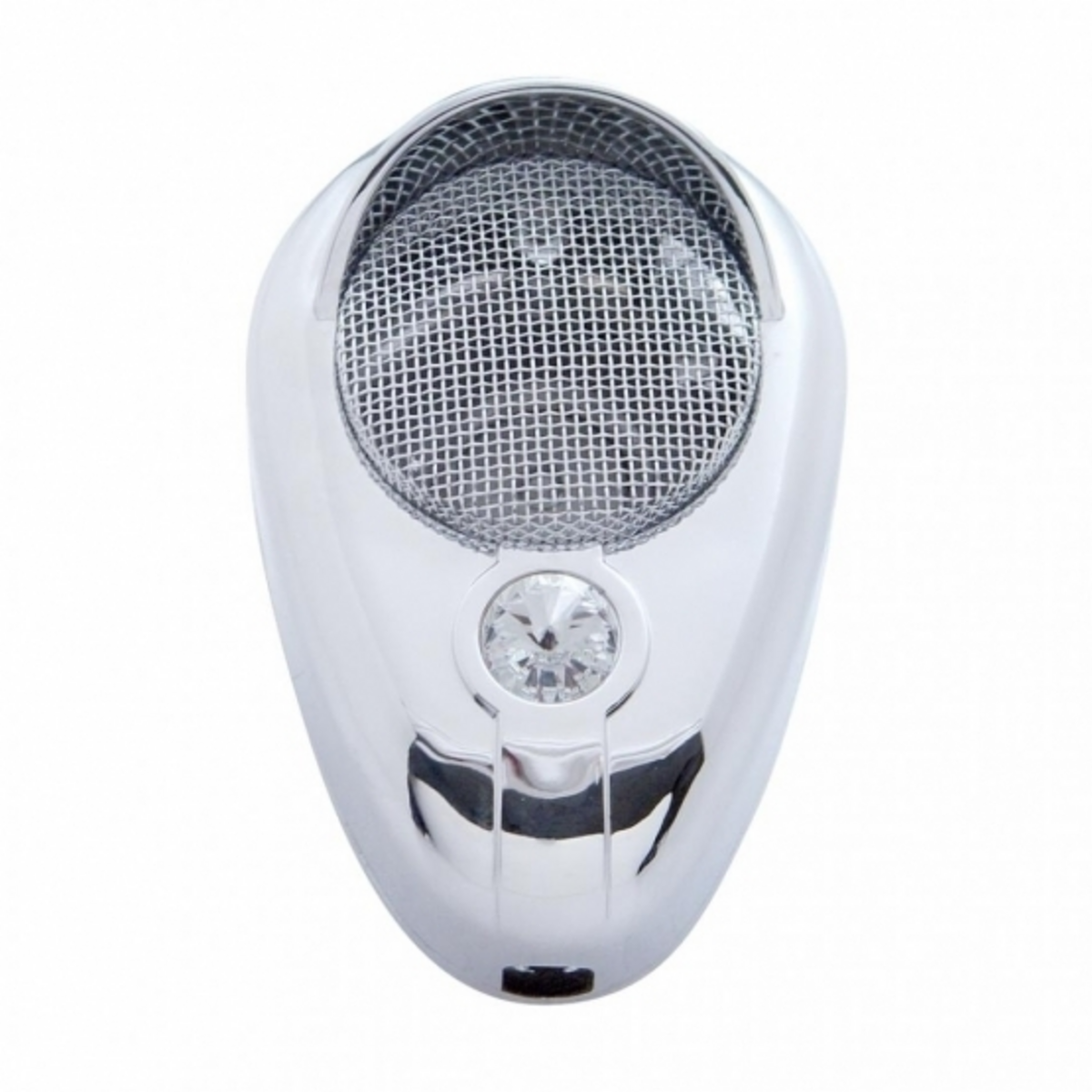 Signature CB Microphone Cover - Clear Crystal