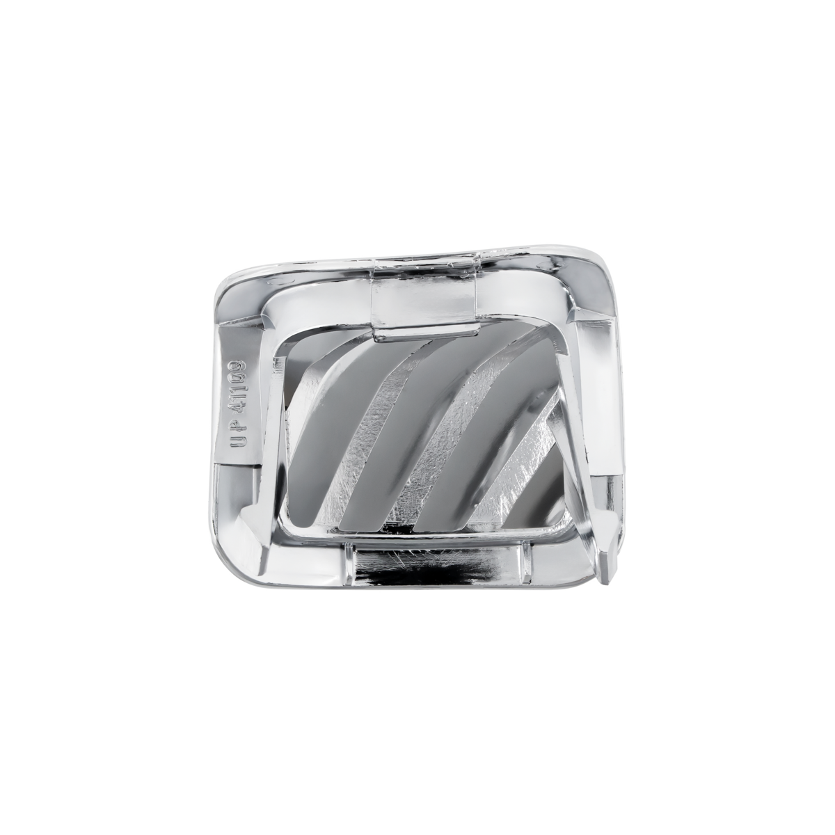 Chrome Plastic A/C Dash Corner Vent For 2006+ Peterbilt - Passenger