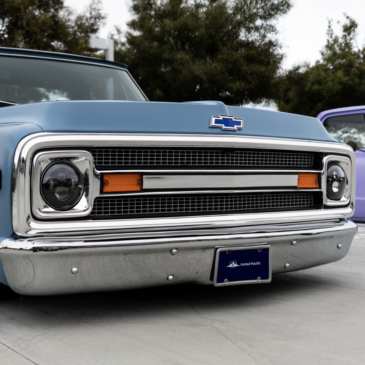 Aluminum Grille Shell Without Letters For 1969-1970 Chevrolet Truck