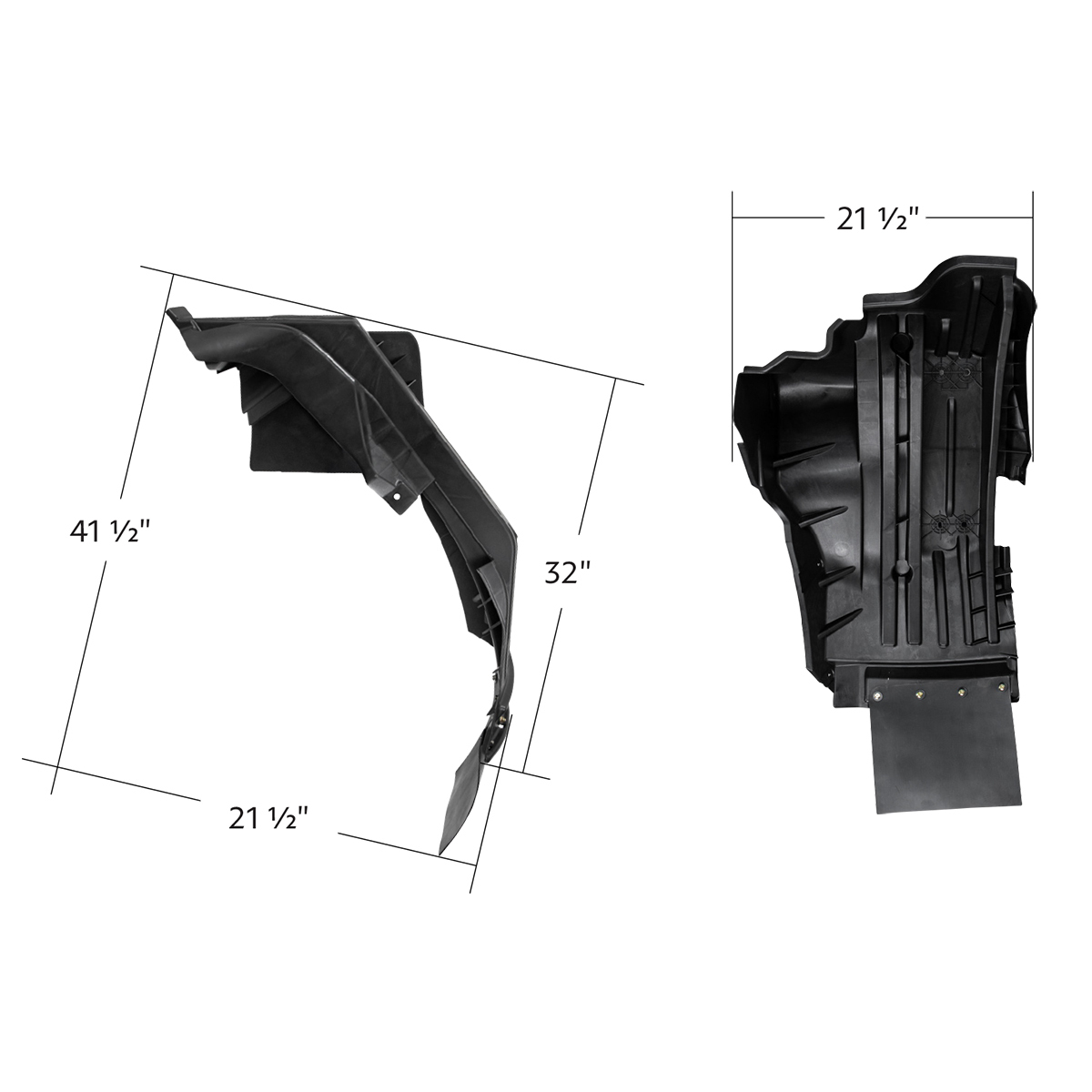 Splash Guard for 2018-2026 International LT-Driver