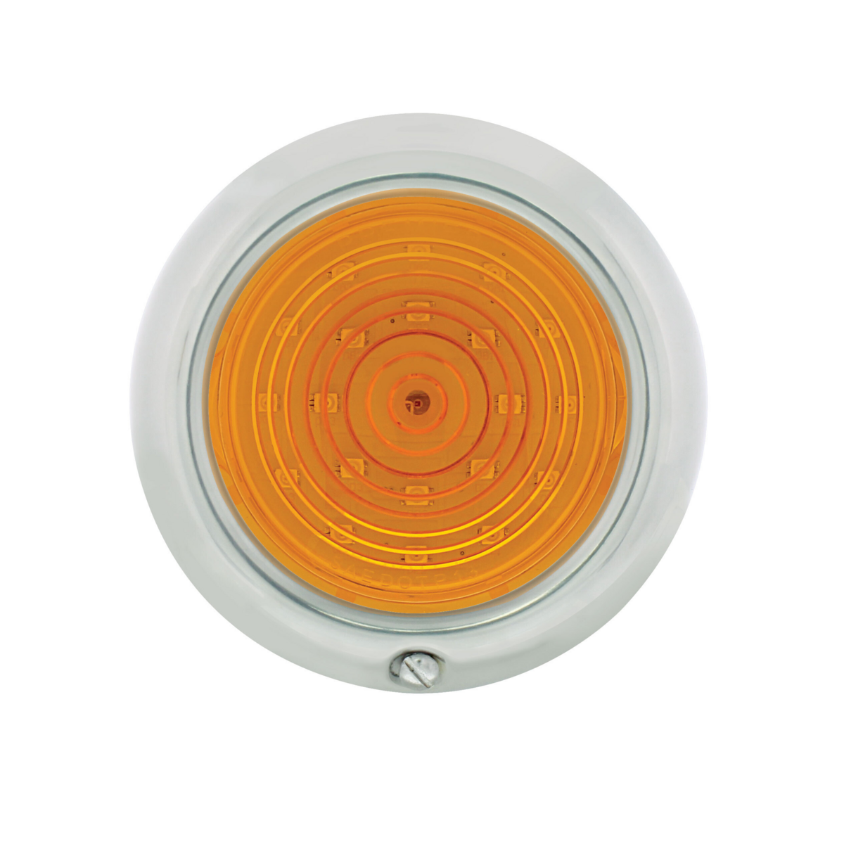 21 Amber LED Parking Light Assembly For Ford Car (1947-1948) & Truck (1942-1947)-Amber Lens