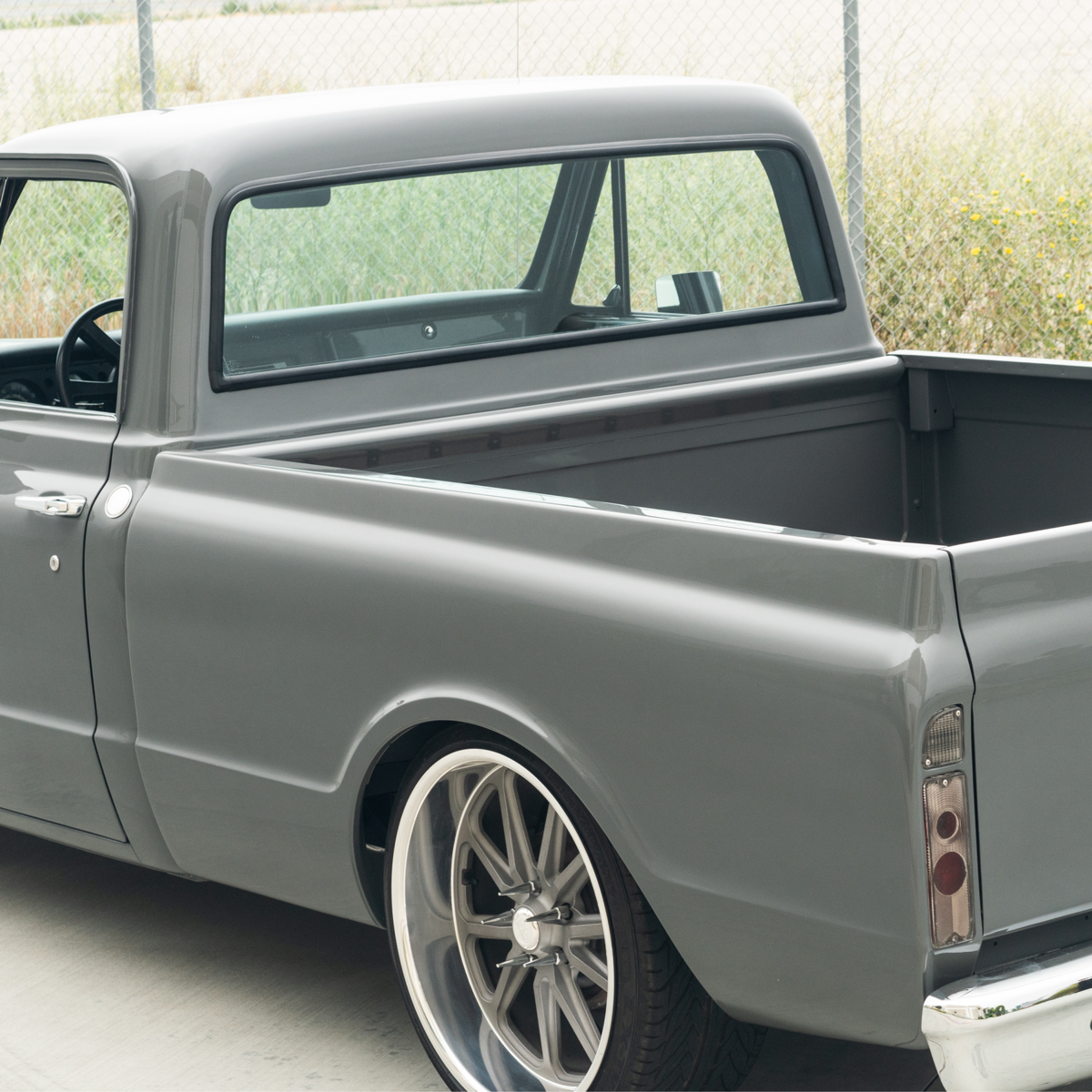 Bed Front Panel For 1967-1972 Chevrolet & GMC Fleetside Truck With Steel Bed Floor