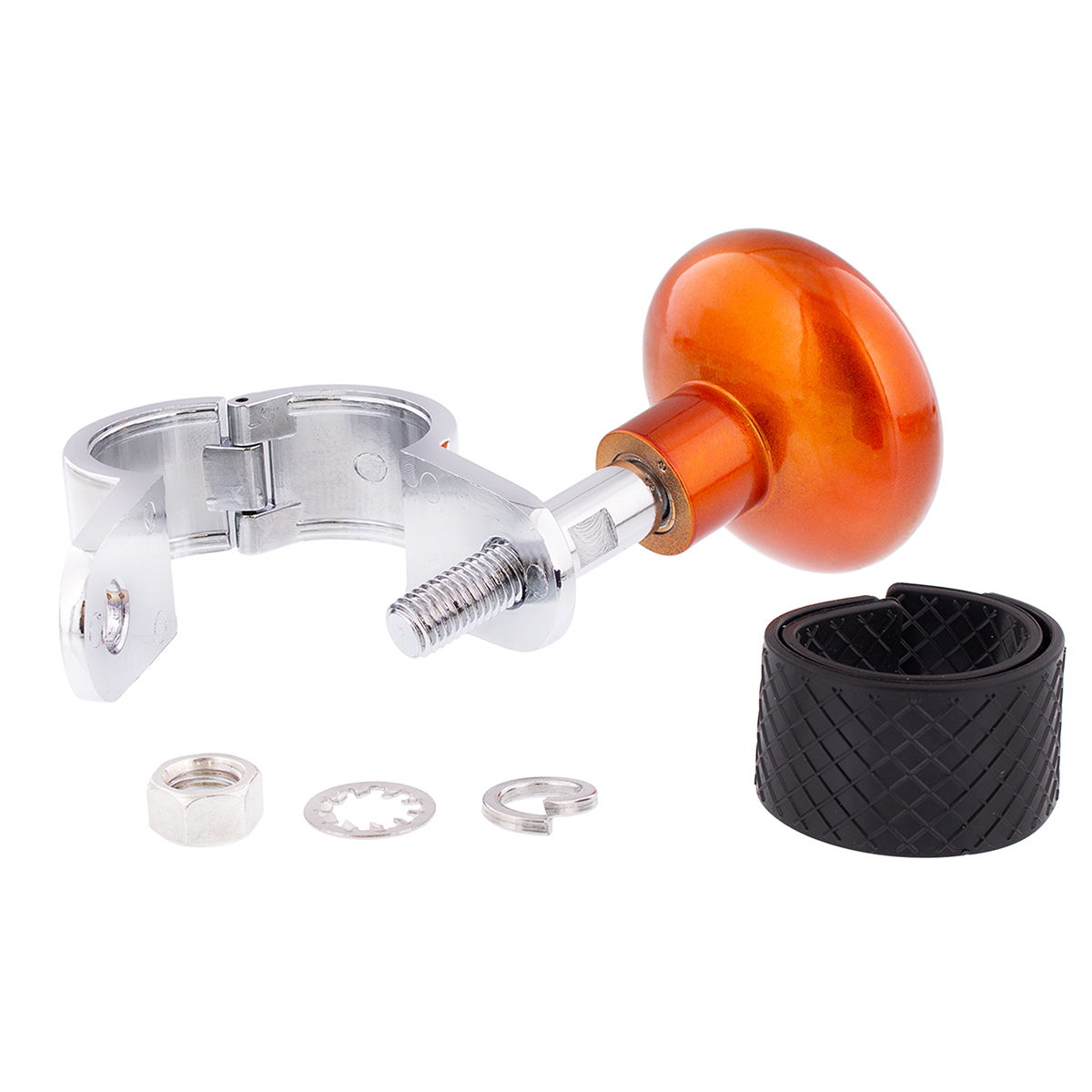 Heavy Duty Steering Wheel Spinner - Cadmium Orange