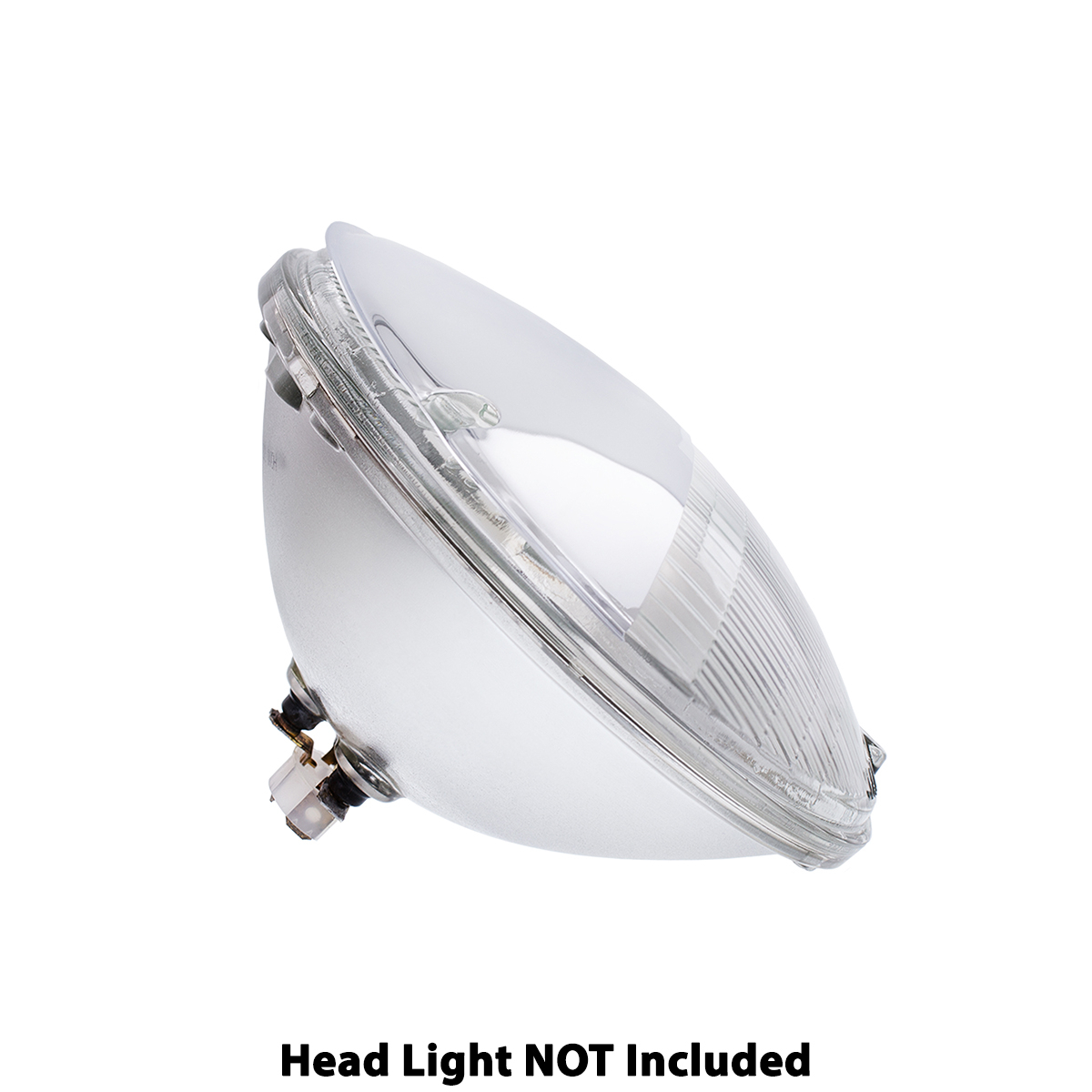 Chrome Half-Moon Shield For 7" Headlight (Pair)