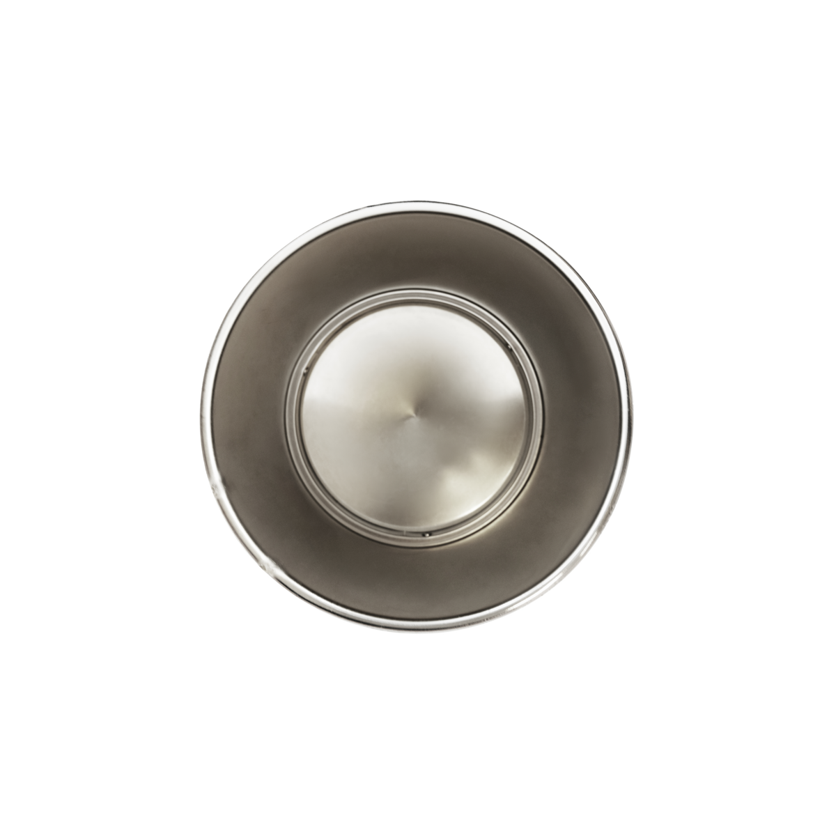 Pointed 2-Piece Style Rear Axle/Hub High Hat Only - Chrome
