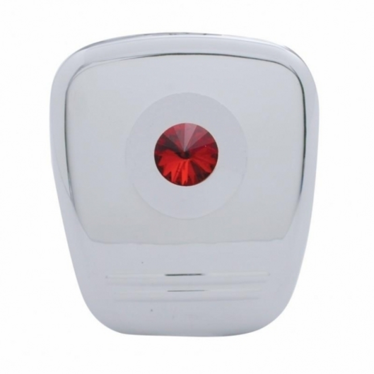 Diagnostic Plug Cover For 2006+ Peterbilt - Red Crystal