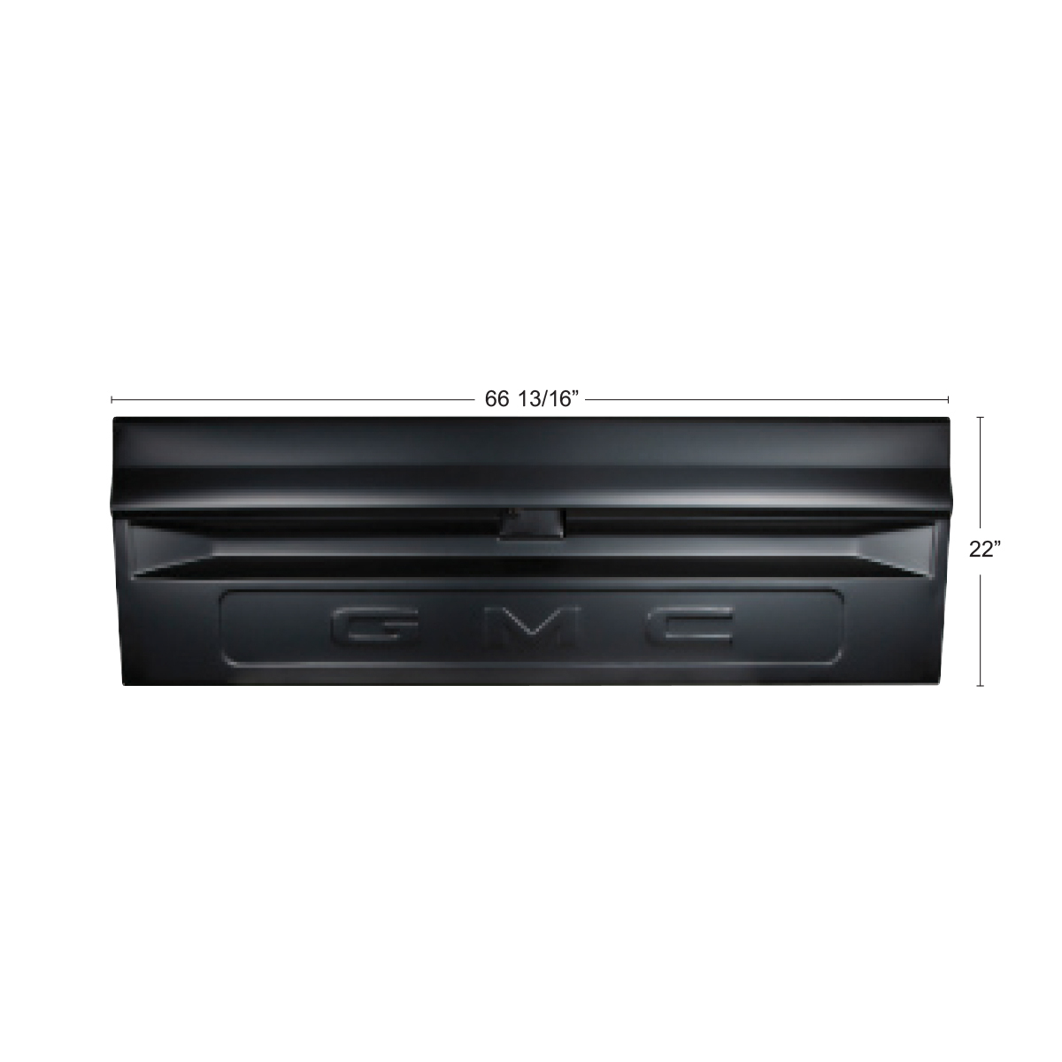 Tailgate With GMC Script For 1967-72 GMC Fleetside Truck