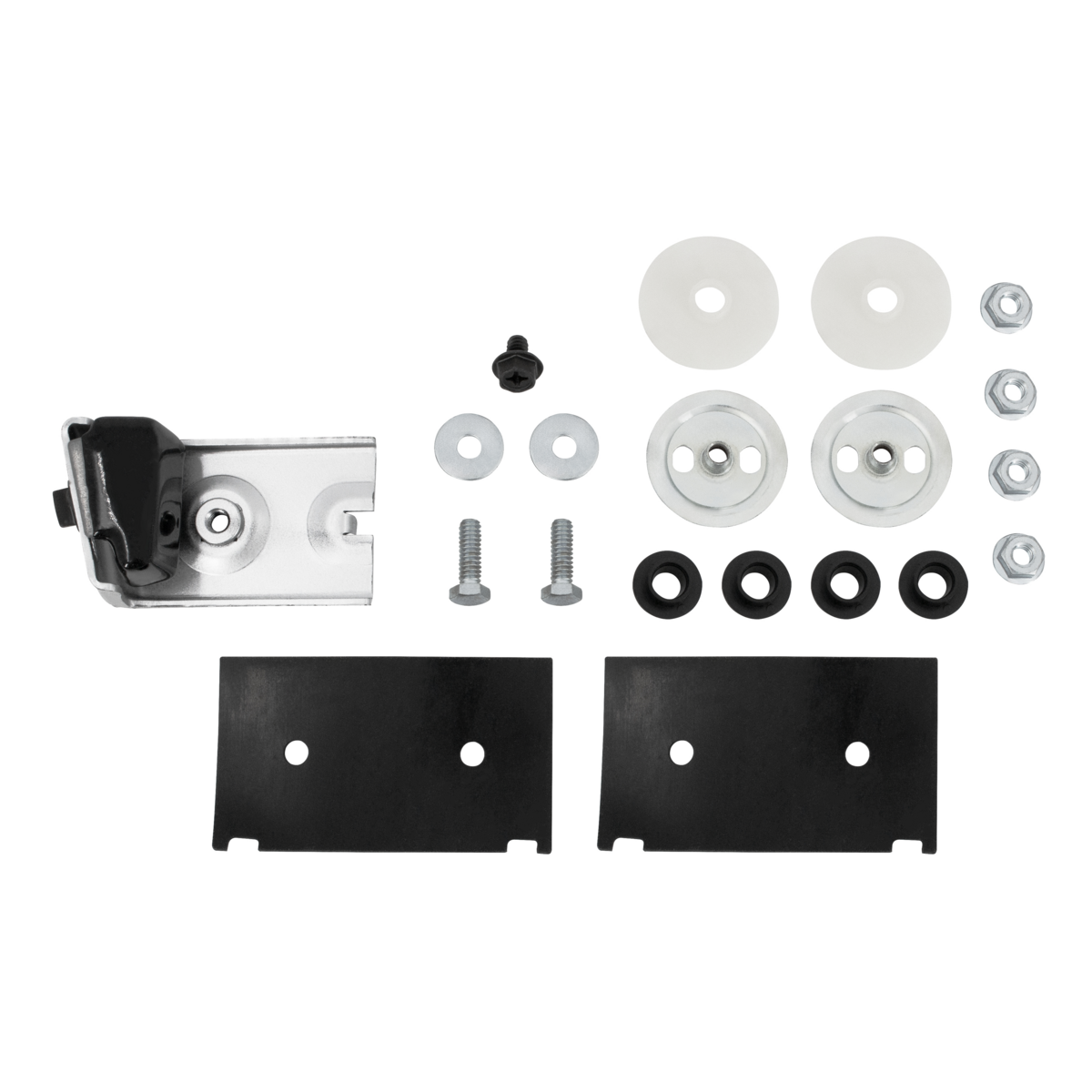 Door Glass Mounting Bracket & Guide Set For 1969-70 Ford Mustang - R/H