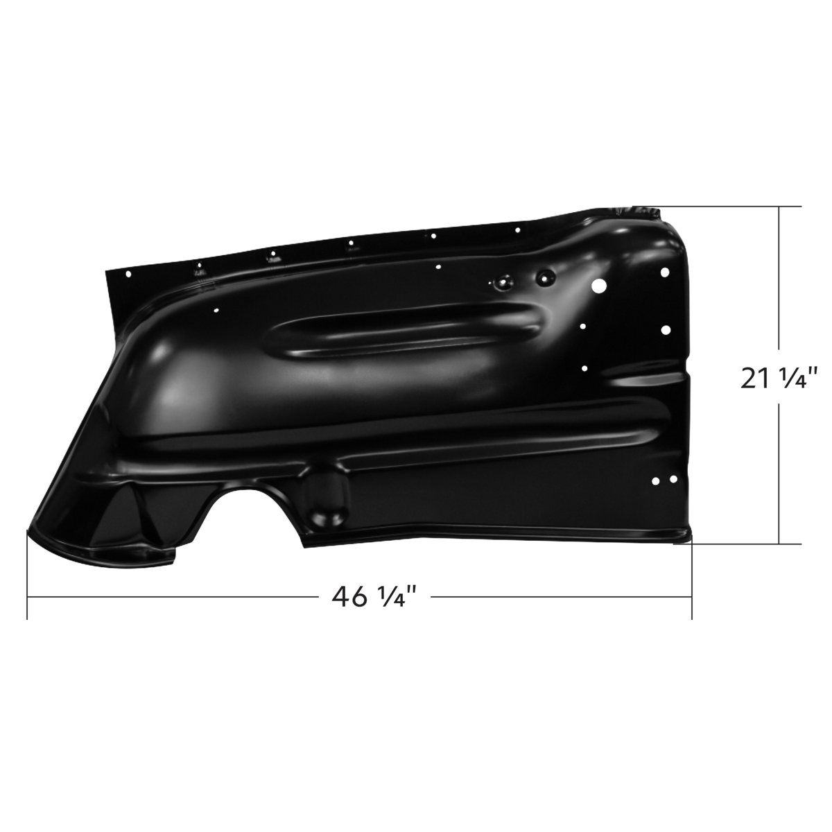Inner Fender For 1947-1955 1st Series Chevrolet & GMC Truck - LH